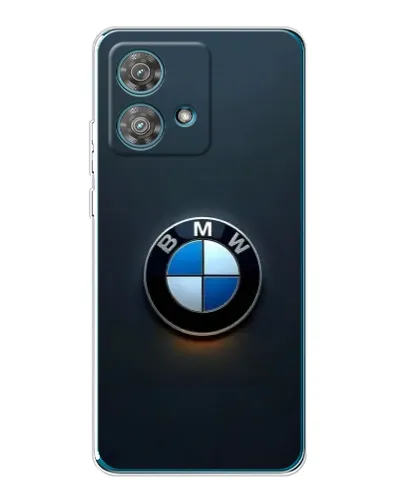 Чехол для Motorola Edge 40 Neo с картинкой «Логотип BMW — минимализм» Чехол для Motorola Edge 40 Neo с картинкой «Логотип BMW — минимализм»