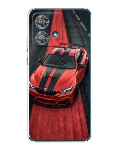 Чехол для Motorola Edge 40 Neo с картинкой «BMW на красной дорожке» Чехол для Motorola Edge 40 Neo с картинкой «BMW на красной дорожке»