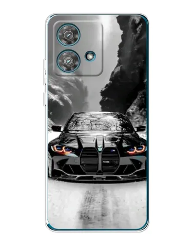 Чехол для Motorola Edge 40 Neo с картинкой «BMW — акварельный дрифт» Чехол для Motorola Edge 40 Neo с картинкой «BMW — акварельный дрифт»