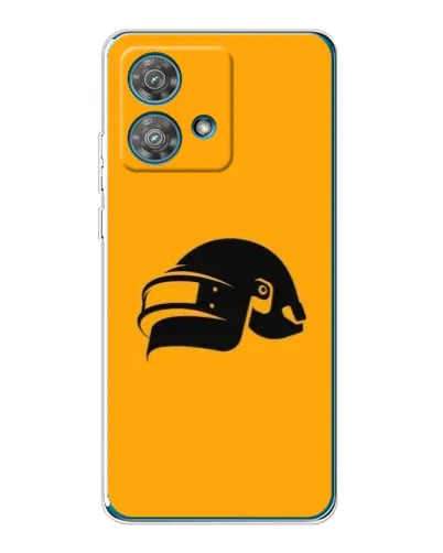 Чехол для Motorola Edge 40 Neo с картинкой «PUBG — золотой шлем» Чехол для Motorola Edge 40 Neo с картинкой «PUBG — золотой шлем»