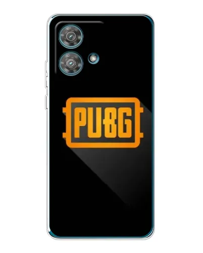 Чехол для Motorola Edge 40 Neo с картинкой «PUBG — рамка лого» Чехол для Motorola Edge 40 Neo с картинкой «PUBG — рамка лого»