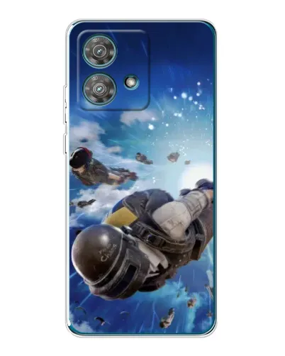 Чехол для Motorola Edge 40 Neo с картинкой «Десант PUBG — прыжок» Чехол для Motorola Edge 40 Neo с картинкой «Десант PUBG — прыжок»