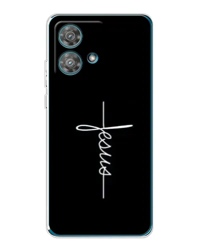 Чехол для Motorola Edge 40 Neo с картинкой «Тонкая линия веры» Чехол для Motorola Edge 40 Neo с картинкой «Тонкая линия веры»