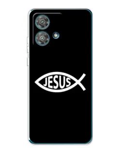 Чехол для Motorola Edge 40 Neo с картинкой «Классический Jesus»