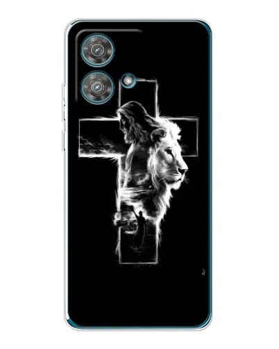 Чехол для Motorola Edge 40 Neo с картинкой «Сияющий крест Jesus» Чехол для Motorola Edge 40 Neo с картинкой «Сияющий крест Jesus»