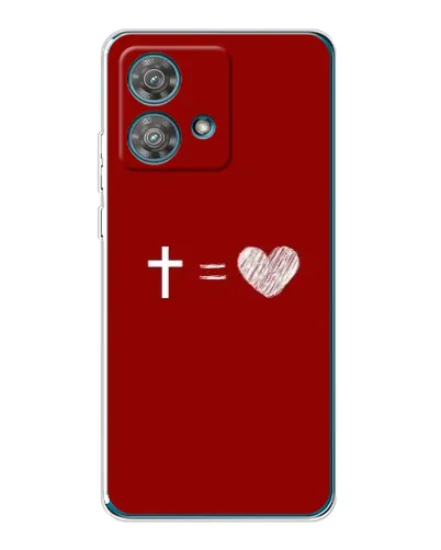 Чехол для Motorola Edge 40 Neo с картинкой «Уравнение любви» Чехол для Motorola Edge 40 Neo с картинкой «Уравнение любви»