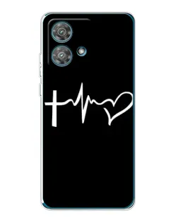 Чехол для Motorola Edge 40 Neo с картинкой «Пульс веры» Чехол для Motorola Edge 40 Neo с картинкой «Пульс веры»