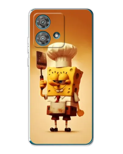 Чехол для Motorola Edge 40 Neo с картинкой «Губка Боб повар» Чехол для Motorola Edge 40 Neo с картинкой «Губка Боб повар»