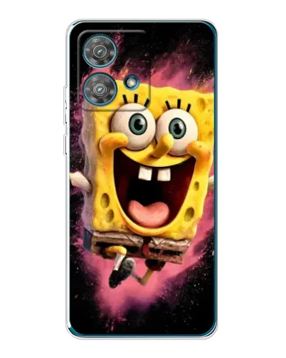 Чехол для Motorola Edge 40 Neo с картинкой «Взрывной Спанч Боб» Чехол для Motorola Edge 40 Neo с картинкой «Взрывной Спанч Боб»