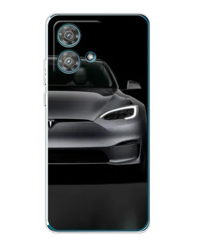 Чехол для Motorola Edge 40 Neo с картинкой «Tesla Model S Look» Чехол для Motorola Edge 40 Neo с картинкой «Tesla Model S Look»