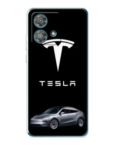Чехол для Motorola Edge 40 Neo с картинкой «Tesla Model Y» Чехол для Motorola Edge 40 Neo с картинкой «Tesla Model Y»