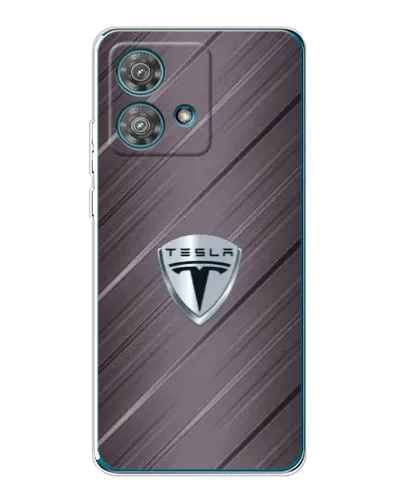 Чехол для Motorola Edge 40 Neo с картинкой «Металлическая текстура Tesla» Чехол для Motorola Edge 40 Neo с картинкой «Металлическая текстура Tesla»