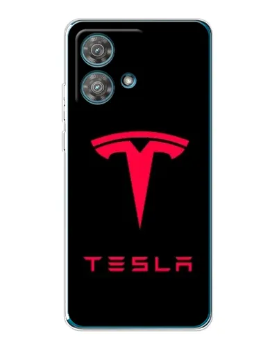 Чехол для Motorola Edge 40 Neo с картинкой «Tesla Red Logo» Чехол для Motorola Edge 40 Neo с картинкой «Tesla Red Logo»