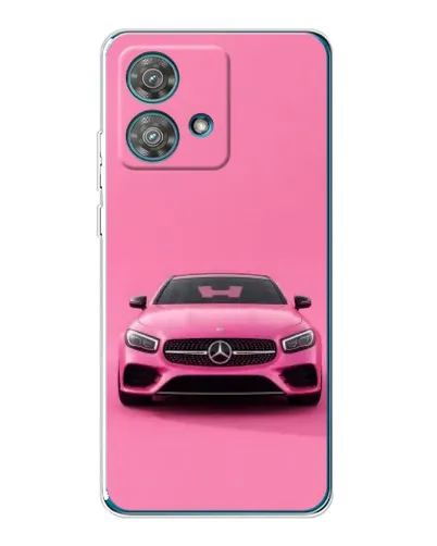 Чехол для Motorola Edge 40 Neo с картинкой «Розовый Mercedes AMG» Чехол для Motorola Edge 40 Neo с картинкой «Розовый Mercedes AMG»