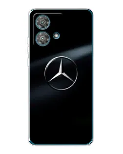 Чехол для Motorola Edge 40 Neo с картинкой «Mercedes на металле» Чехол для Motorola Edge 40 Neo с картинкой «Mercedes на металле»