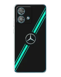 Чехол для Motorola Edge 40 Neo с картинкой «Спортивные линии Mercedes» Чехол для Motorola Edge 40 Neo с картинкой «Спортивные линии Mercedes»