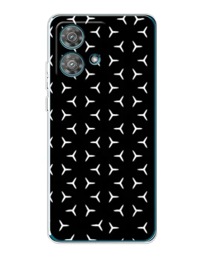 Чехол для Motorola Edge 40 Neo с картинкой «Mercedes паттерн звезд» Чехол для Motorola Edge 40 Neo с картинкой «Mercedes паттерн звезд»