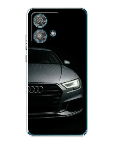 Чехол для Motorola Edge 40 Neo с картинкой «Audi — детализация кузова» Чехол для Motorola Edge 40 Neo с картинкой «Audi — детализация кузова»
