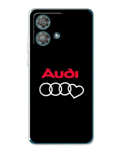 Чехол для Motorola Edge 40 Neo с картинкой «Логотип Audi Heart» Чехол для Motorola Edge 40 Neo с картинкой «Логотип Audi Heart»