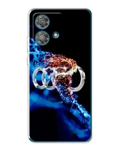 Чехол для Motorola Edge 40 Neo с картинкой «Энергия лого Audi» Чехол для Motorola Edge 40 Neo с картинкой «Энергия лого Audi»
