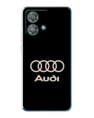 Чехол для Motorola Edge 40 Neo с картинкой «Audi — золотой логотип» Чехол для Motorola Edge 40 Neo с картинкой «Audi — золотой логотип»