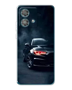 Чехол для Motorola Edge 40 Neo с картинкой «Audi — хищный взгляд»