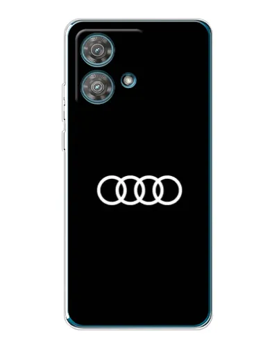 Чехол для Motorola Edge 40 Neo с картинкой «Audi White Logo» Чехол для Motorola Edge 40 Neo с картинкой «Audi White Logo»