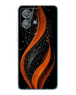 Чехол для Motorola Edge 40 Neo с картинкой «Огненная звездная волна»