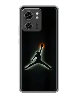 Чохол для Motorola Edge 40 Pro з картинкою «Jordan Gradient Logo» Чохол для Motorola Edge 40 Pro з картинкою «Jordan Gradient Logo»