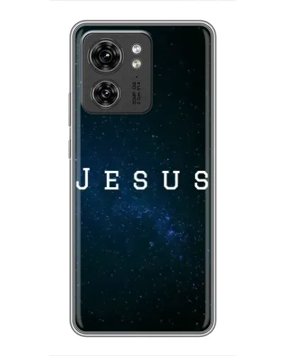 Чехол для Motorola Edge 40 Pro с картинкой «Звездное небо Jesus»
