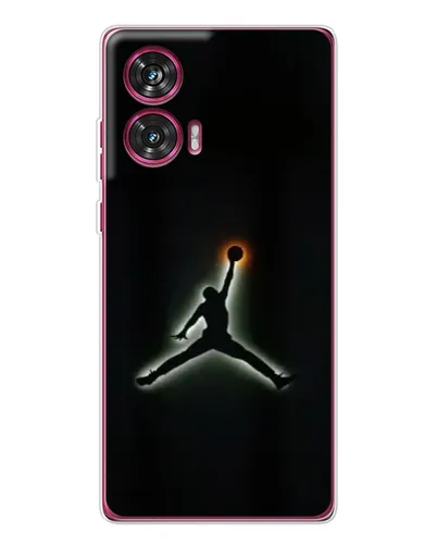 Чехол для Motorola Edge 50 Fusion с картинкой «Jordan Gradient Logo» Чехол для Motorola Edge 50 Fusion с картинкой «Jordan Gradient Logo»