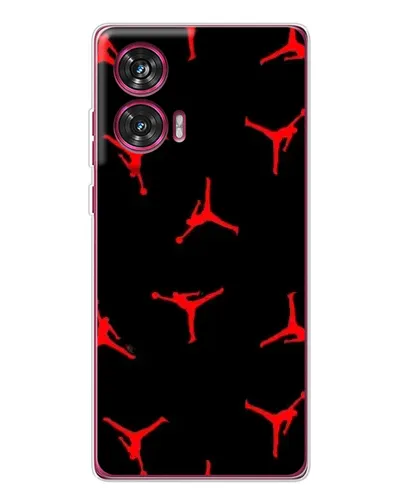 Чехол для Motorola Edge 50 Fusion с картинкой «Jordan Red Pattern» Чехол для Motorola Edge 50 Fusion с картинкой «Jordan Red Pattern»