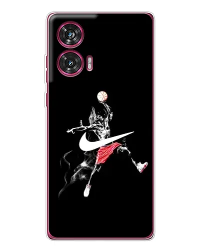 Чехол для Motorola Edge 50 Fusion с картинкой «Jordan Jumpman» Чехол для Motorola Edge 50 Fusion с картинкой «Jordan Jumpman»