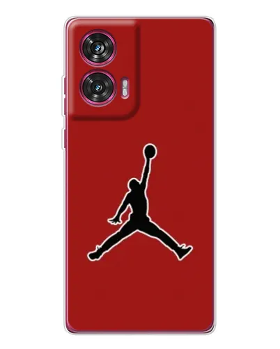 Чехол для Motorola Edge 50 Fusion с картинкой «Jordan Red Back» Чехол для Motorola Edge 50 Fusion с картинкой «Jordan Red Back»