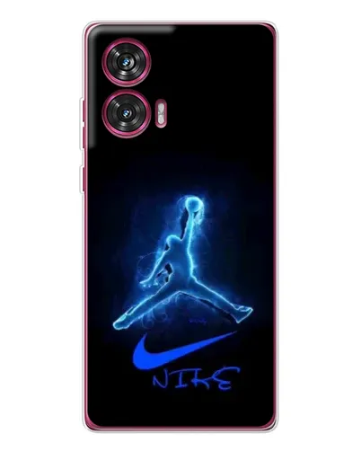 Чехол для Motorola Edge 50 Fusion с картинкой «Jordan Neon Blue» Чехол для Motorola Edge 50 Fusion с картинкой «Jordan Neon Blue»