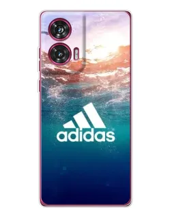 Чехол для Motorola Edge 50 Fusion с картинкой «Океанская глубина адидас» Чехол для Motorola Edge 50 Fusion с картинкой «Океанская глубина адидас»