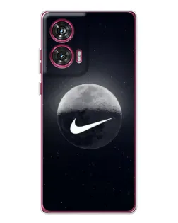 Чехол для Motorola Edge 50 Fusion с картинкой «Nike в стиле граффити»