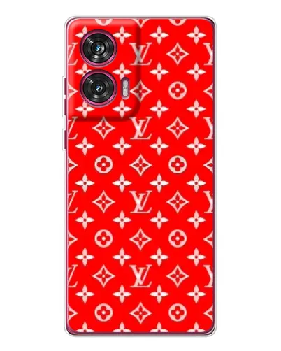 Чехол для Motorola Edge 50 Fusion с картинкой «Яркий паттерн LV» Чехол для Motorola Edge 50 Fusion с картинкой «Яркий паттерн LV»
