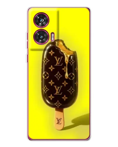 Чехол для Motorola Edge 50 Fusion с картинкой «Мороженое от LV» Чехол для Motorola Edge 50 Fusion с картинкой «Мороженое от LV»