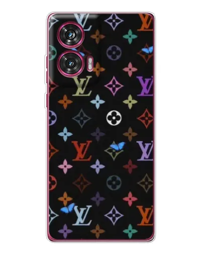 Чехол для Motorola Edge 50 Fusion с картинкой «Цветная монограмма LV» Чехол для Motorola Edge 50 Fusion с картинкой «Цветная монограмма LV»