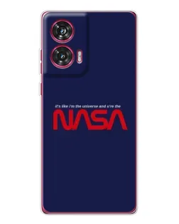 Чехол для Motorola Edge 50 Fusion с картинкой «NASA — глубокий космос»