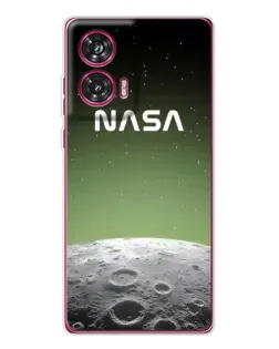 Чехол для Motorola Edge 50 Fusion с картинкой «NASA — лунный градиент»