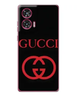 Чехол для Motorola Edge 50 Fusion с картинкой «Gucci — красный логотип» Чехол для Motorola Edge 50 Fusion с картинкой «Gucci — красный логотип»