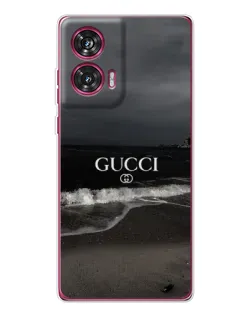Чехол для Motorola Edge 50 Fusion с картинкой «Gucci — морской прибой» Чехол для Motorola Edge 50 Fusion с картинкой «Gucci — морской прибой»