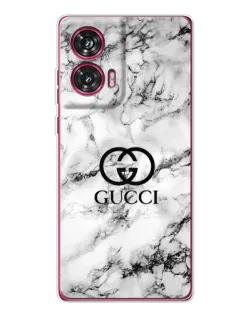 Чехол для Motorola Edge 50 Fusion с картинкой «Gucci — мраморный шик» Чехол для Motorola Edge 50 Fusion с картинкой «Gucci — мраморный шик»