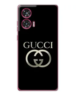 Чехол для Motorola Edge 50 Fusion с картинкой «Gucci — золото на черном» Чехол для Motorola Edge 50 Fusion с картинкой «Gucci — золото на черном»
