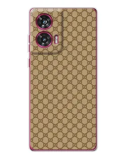 Чехол для Motorola Edge 50 Fusion с картинкой «Gucci — классический беж» Чехол для Motorola Edge 50 Fusion с картинкой «Gucci — классический беж»