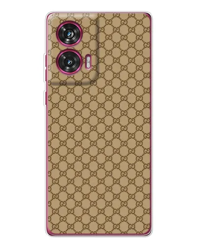 Чехол для Motorola Edge 50 Fusion с картинкой «Gucci — классический беж» Чехол для Motorola Edge 50 Fusion с картинкой «Gucci — классический беж»