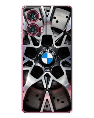 Чехол для Motorola Edge 50 Fusion с картинкой «BMW — деталь диска»