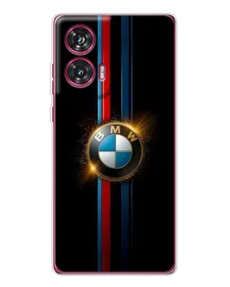 Чехол для Motorola Edge 50 Fusion с картинкой «BMW M-Power неон»